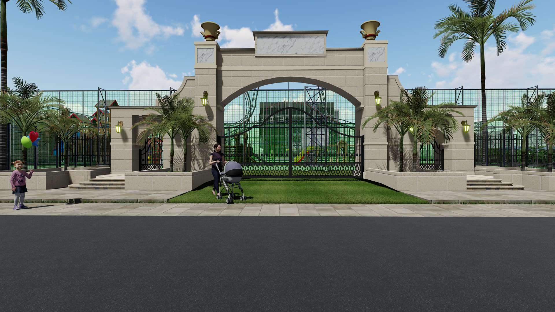 Raedial Paragon Entrace